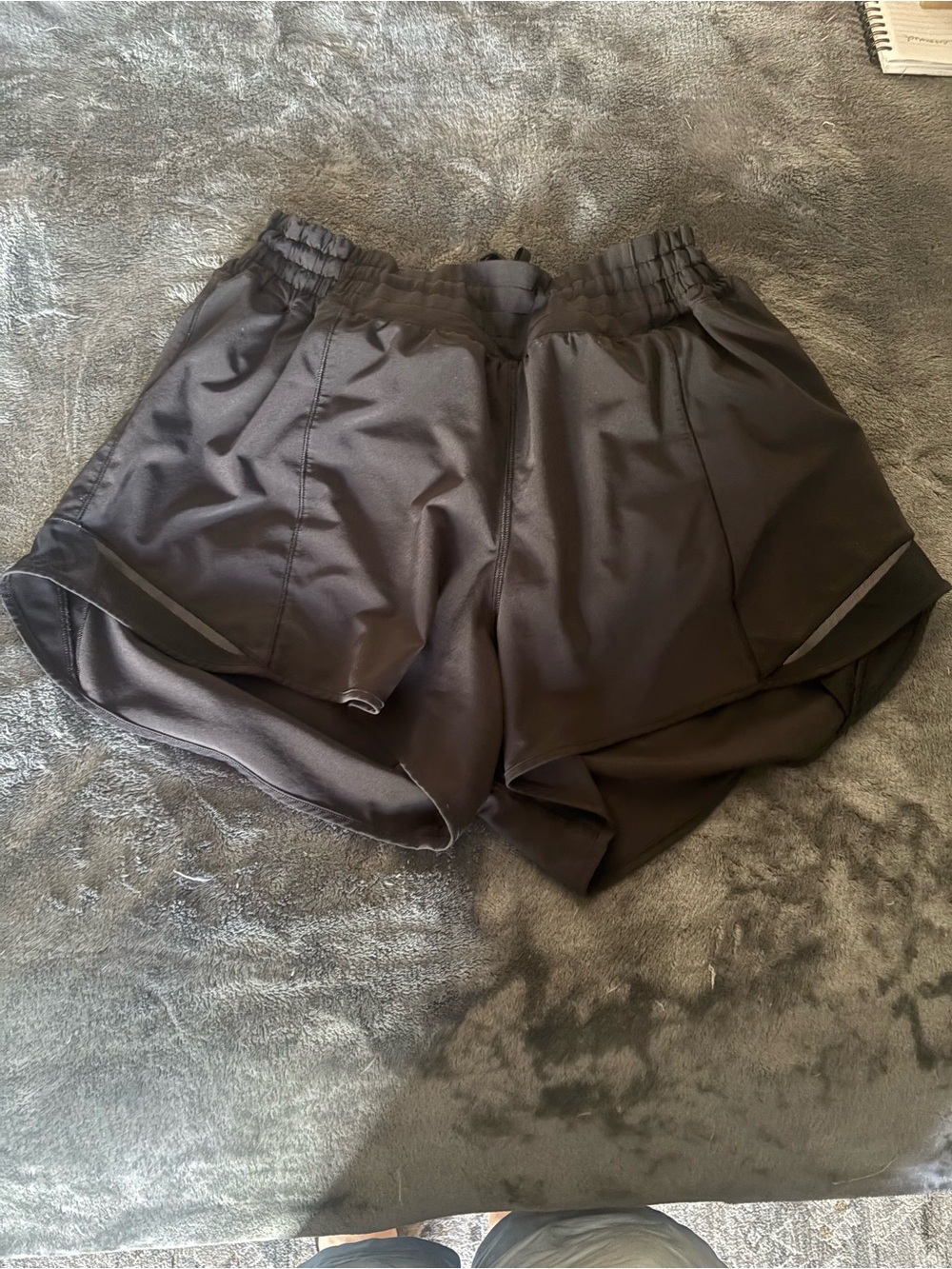 lululemon athletica Black Performance Running Shorts